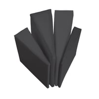 Cuña Naugahyde negra para Unidad de tracción vertebral Tru-Trac